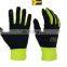 HANDLANDY Hi-vis Green Mens Sport Thin Warm Custom Winter Screen Touch Running Gloves other sport gloves