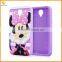 china supplier cute cartoon silicon soft cover case for alcatel OT6037