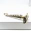 Classical Butterfly style brass handle shaving double edge blade metal safety razor