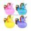 Pink Color Little Princess Rubber Duck with Crown Bath Toys