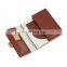 Foldable customizable makeup cosmetics packaging paper cardboard shaped colorful eyeshadow palette packaging container