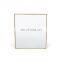 glass mirror foldable Brass frame metal stand table standing mirror