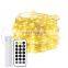 Hot Selling 600L Copper Wire Rechargeable Outdoor Christmas Decorative Led String Lights