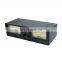 VU2-L Bulb Version MIC+LINE Dual VU Meter Audio Splitter Box 4-Way Switcher Sound Level Indicator