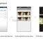smart home wirless wifi door bell with 110 degree angel lens and wifi wirless romote viewing and answering via app on phone