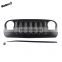 4*4 Black JL Style Front Grille for Jeep Wrangler JK 07+ Auto Parts ABS Grille