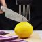 Amazon kitchen gadgets Onion Slicer Needle Vegetable Slicer Tomato Cutter Onion Holder