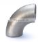 Stainless steel seamless butt welding inox pipe fitting
