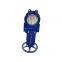 High quality manual WCB wafer knife gate valve