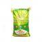 Custom design 25kg pp woven rice bag 50kg bopp laminated pp woven bag 100kg rice packing bag