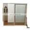America Style Soundproof Sliding Door Aluminum Large Glass Partition Interior Sliding Doors