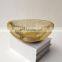 Wholesale Display Fruit Iron Storage Kitchen Bowl Metal 2 Wire Tier Fruit Basket Golden