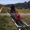 Small track train in amusement park for children