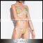 Wholesale print emoji bikini swimwear beachwear micro string bikini