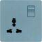 UK Standard Socket With 2.1A USB Outlet type C
