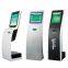 Wireless bank queue system multi-media touch kiosk restaurant equipment