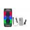 High Power Dual Speakers Led Light Wireless Super Bass Stage Party Karaoke Subwoofer Multimedia Speaker