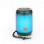 Portable Wireless Music Radio Player Box Multi Function Speakers Mini Transparent Colorful LED Light RGB Speaker