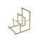 Polished Gold Wallet Display Stand, Metal Wallet Display Rack