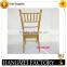 Steel Stackable gold bamboo chair