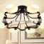 2016 new wrought iron candle chandelier ZH-6016