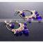 2015 hot sale round earring high quality cheap price fashion earrings for girls