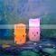Hot sale Color Changing Ivory Remote floating wax led party light candle