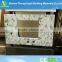 Prefab kitchen counter U shape design seamless counter top dishwasher