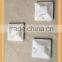 white color adhesive cable mounts tie