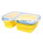 Produce New Style Practical Eco Friendly Microwave Fda Silicone Lunch Box