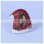 christmas hat shape red color resin photo frame