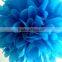 Manufacturer of Hanging Pom Poms Tissue Paper Pom Poms for Home Garden Christmas Wedding Decoration