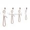 High Quality Fishing Terminal Tackle Fishing clip swivel Stainless Steel Fishing Hanging Snap