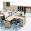 Fashionable Standard Size Cubicles Contemporary Green Top Office Workstation Partitions(SZ-WS260)