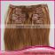 Factory direct selling premium10pieces 5clip in remy hair extensions 160g