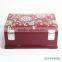 Luxury mother of pearl wooden jewelry boxes with lock