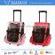Durable multifunctionable designed portable travel trolley pet bag pet trolley backpack
