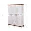 2016 Best Sale Wardrobe cabinet double color wood sunmica design#SP-BG011