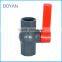 BOYAN taizhou huangyan PN10 octagonal round grey plastic pvc ball valve                        
                                                Quality Choice