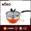 stainless steel cookware set with steamer