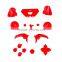 For Xbox One Console Housing Shell Button Replacement Full Set Controller Buttons for XBox One