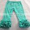 So cool baby tight ruffle pants,Lovely girls ruffle leggings with 100%Organic cotton