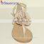 Flower ladies flat sandal shoes casual wear shoes vacation shoes