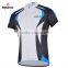 Summer uv-protection short sleeve compression men cycling wear team