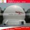 Semicircle shape inflatable tent