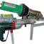 Extruding handle weld gun