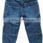 baby clothes wholesale price folded lycre cuff baby boy denim pants
