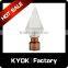 KYOK 2016 faceted ball clear crystal glass curtain finials,fashion best quality curtain finials,home decoration accessories