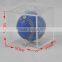 Wholesale Clear Solid Acrylic Cube Baseball Display Case