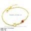 BXA-0917 925 Silver Religion Bracelet with Tiger-eye and Descending Bird Charm
